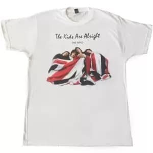 The Who - The Kids Are Alright Unisex X-Large T-Shirt - White