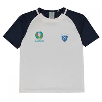 UEFA Euro 2020 Scotland Polyester T Shirt - White