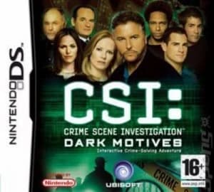 CSI Crime Scene Investigation Dark Motives Nintendo DS Game