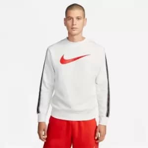 Nike Repeat Crew Sweatshirt Mens - Cream