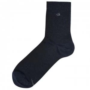 Calvin Klein Underwear Spark Lurex Ankle Sock - Blue