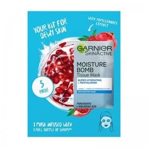 Garnier Pomegranate Sheet Mask Multipack x5
