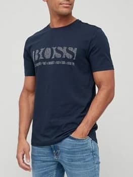 Hugo Boss Athleisure Pixel 1 T-Shirt Navy Size L Men