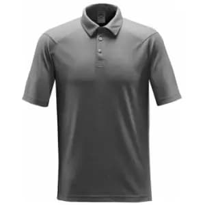 Stormtech Mens Minstral Polo Shirt (4XL) (Charcoal Heather)