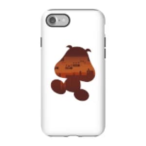 Nintendo Super Mario Goomba Silhouette Phone Case - iPhone 7 - Tough Case - Gloss
