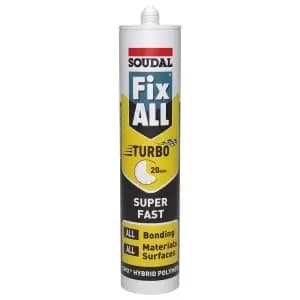 Soudal Fix ALL Turbo Hybrid Adhesive - 290ml