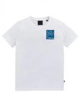 Money Boys Short Sleeve Box Signature T-Shirt - White
