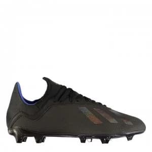 adidas X 18.3 Junior FG Football Boots - Black