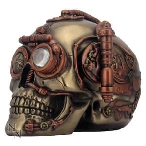Steam Powered Observation Steampunk Skull