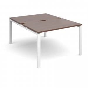 Adapt II Starter Units Back to Back 1200mm x 1600mm - White Frame wal