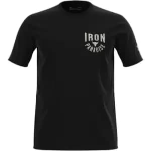 Under Armour Project Rock Paradise T Shirt Mens - Black
