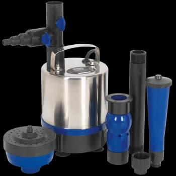 Sealey WPP3600S Stainless Steel Submersible Pond Water Pump 240v
