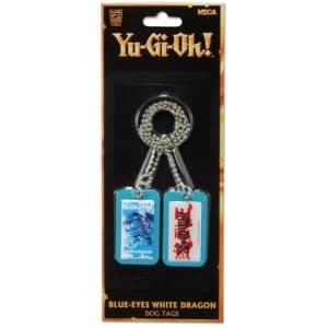 Yu Gi Oh Blue Eyes White Dragon Dog Tags
