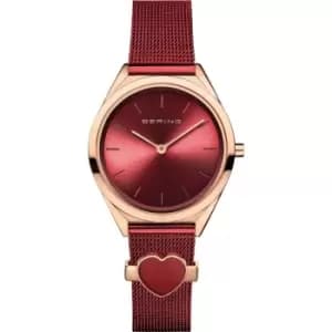 Ladies Bering Plated Stainless Steel Valentine 2023 Classic / SET