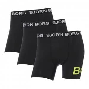 Bjorn Borg 3 Pack Side Logo Performance Trunks - 91201