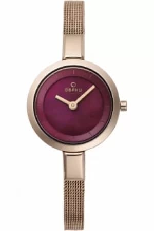 Ladies Obaku Siv Watch V129LXVQMV