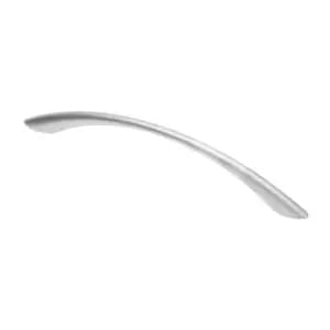 GTV Metal Slim Drawer Cabinet Door Pull Kitchen Handle Cup Bow - Colour Aluminiu