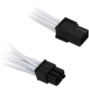 BitFenix Alchemy 6pin PCI-E extension 45cm - White