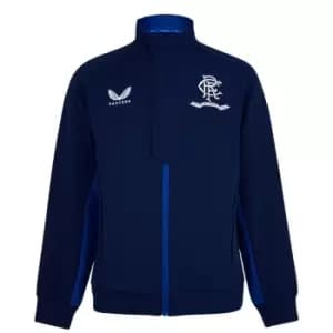 Castore Rangers FC Travel Jacket Mens - Blue