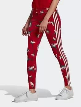 adidas Originals Thebe Magugu X Leggings, Red, Size 32, Women