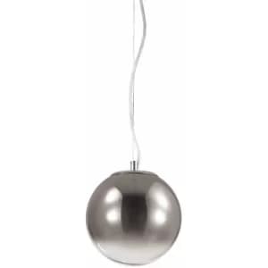 Chrome Suspension MAPA FADE 1 bulb Width 105 Cm