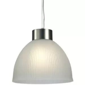 Suspension Hof Nickel satin 1 bulb 35cm