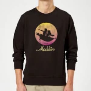 Disney Aladdin Flying Sunset Sweatshirt - Black