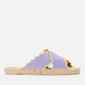 Castaner Womens Hummingbird Piula Flat Espadrille Sandals - Lila - UK 3