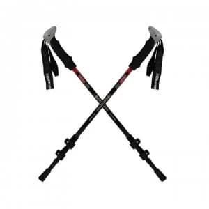 Karrimor Carbon Walking Poles - Black/Red