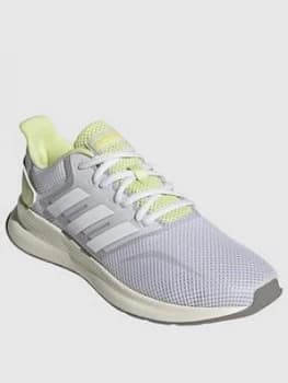 adidas Runfalcon - Grey, Size 3.5, Women