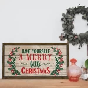 YBS001 Multicolor Decorative Framed MDF Painting