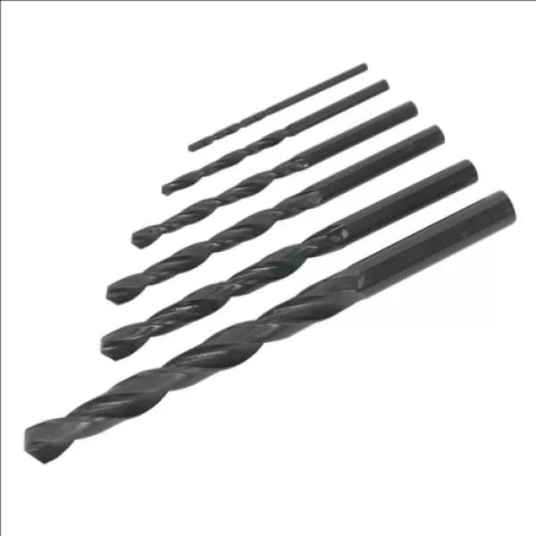 Genuine SEALEY S01039 HSS Drill Bit Set 6pc DIN 338