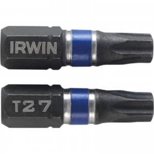Irwin Impact Torx Screwdriver Bit T27 25mm Pack of 2