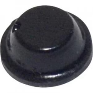Foot self adhesive circular Black x H 8mm x 2.8mm TOOLCRA