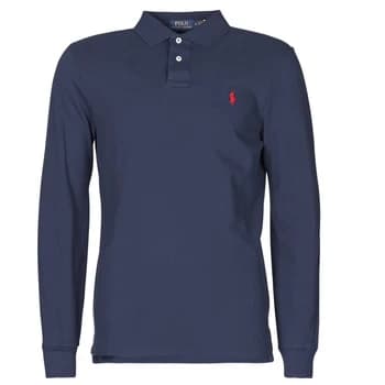 Polo Ralph Lauren POLO AJUSTE DROIT EN COTON BASIC MESH LOGO PONY PLAYER mens Polo shirt in Blue - Sizes EU XXL,EU S,EU M,EU L,EU XS
