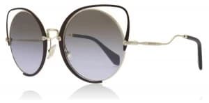 Miu Miu MU51TS Sunglasses Gold / Brown R1J2H2 54mm