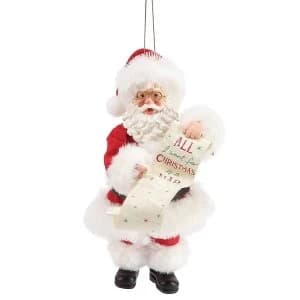 Nap Santa Hanging Ornament