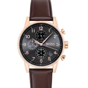 Navigator Quartz Grey Dial Mens Watch