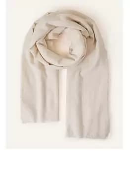 Accessorize Grace Supersoft Blanket, Natural, Size One Size, Women