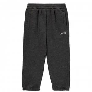 Slazenger Closed Hem Fleece Pants Infant Boys - Charcoal Marl