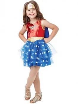 DC Comics Girls Wonder Woman Costume, One Colour, Women