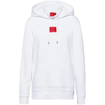 Hugo Boss Dasara Red Label Pullover Hoodie White Size L Men