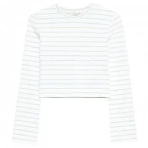 Jack Wills Pixton Fluted Sleeve Top - Mint