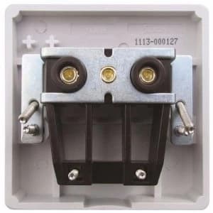 ESR Sline 45A White 1G Cooker Cable Connection Unit Electric Wall Box