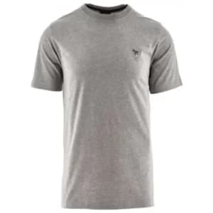 Paul Smith Grey Regular Short Sleeve Zebra T Shirt