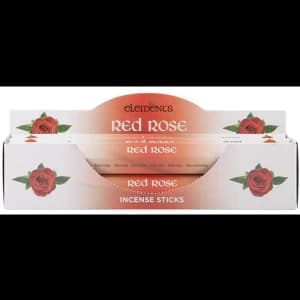 6 Packs of Elements Red Rose Incense Sticks