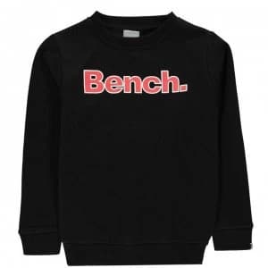 Bench Federer Crew Sweatshirt - Black