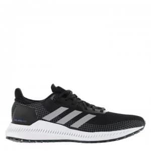 adidas Solar Blaze Mens Bounce Running Shoes - Black/Silv/Red