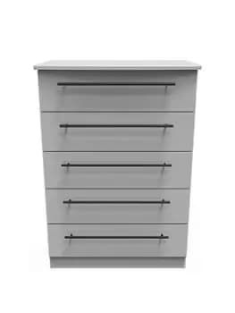 Swift Hayle Ready Assembled 5 Drawer Chest