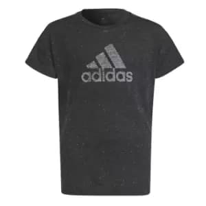 adidas Future Icons Cotton Loose Badge of Sport T-Shirt K - Grey